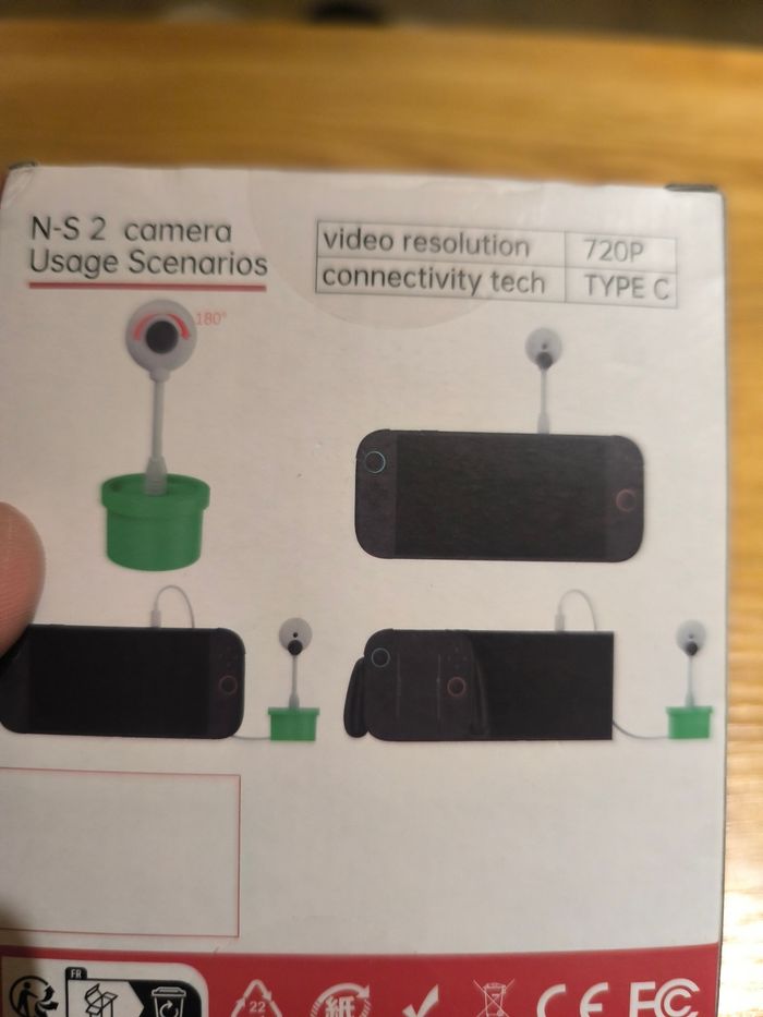 Caméra nintendo switch 2 - photo numéro 2