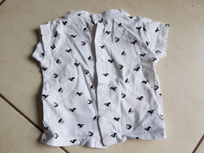 T-shirt garçon 6 mois - photo numéro 2