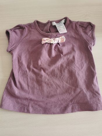 T shirt la redoute violet