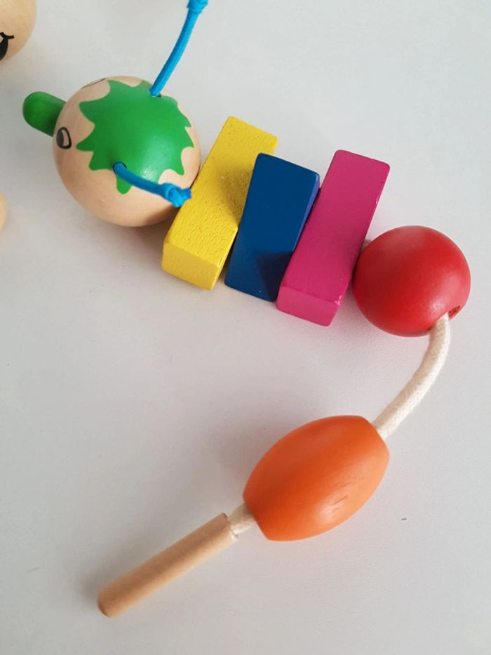 Jeu Rondo Vario perles en bois Oxybul - photo numéro 6