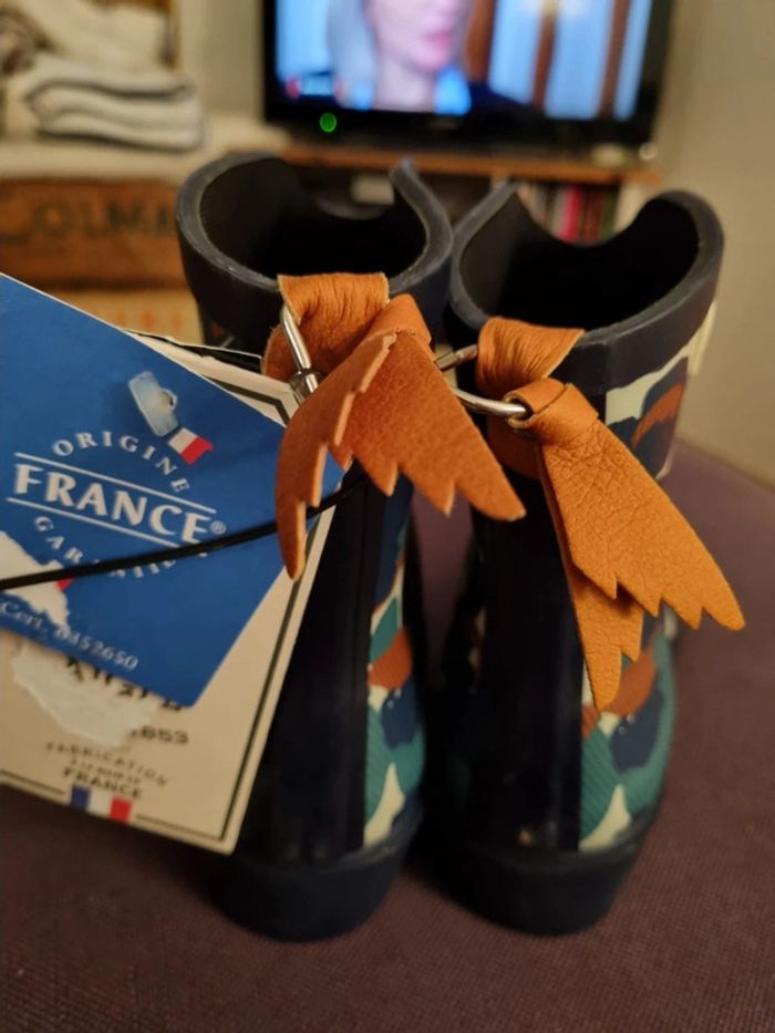 Bottes de pluie Aigle neuves - photo numéro 3