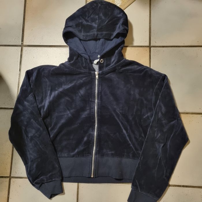 gilet court  velours taille S / M