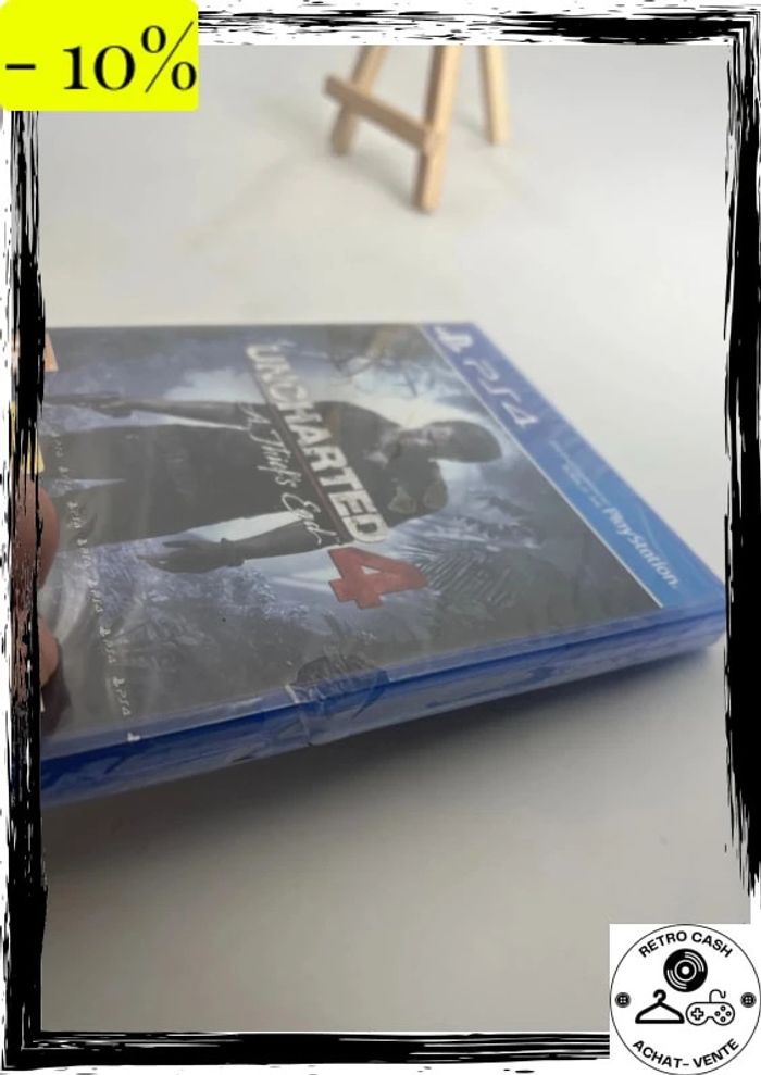 Uncharted 4 A Thief's End / Playstation 4 / PS4 neuf sous blister - photo numéro 3