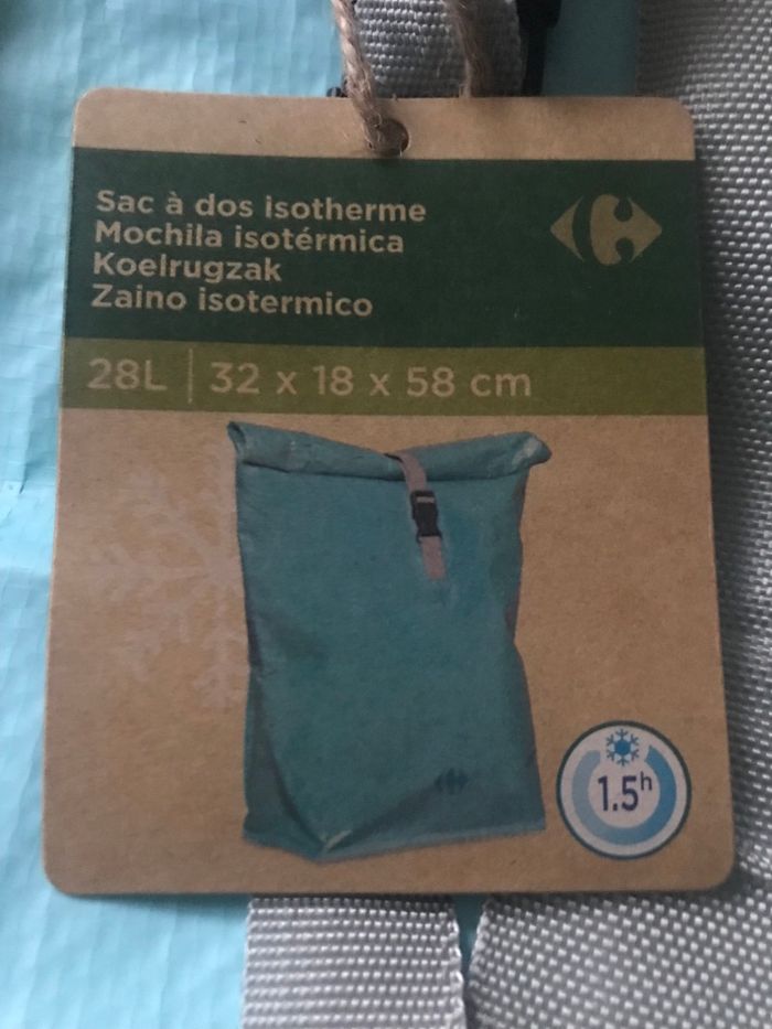 Sac  à dos isotherme