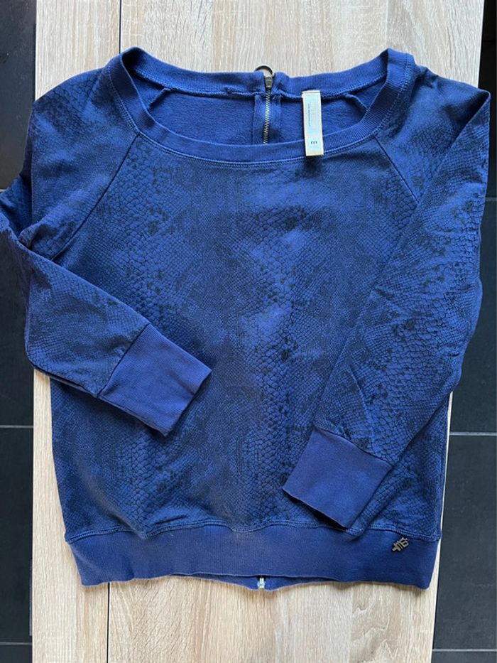 Sweat pull original effet serpent reptile MET M rock - photo numéro 2