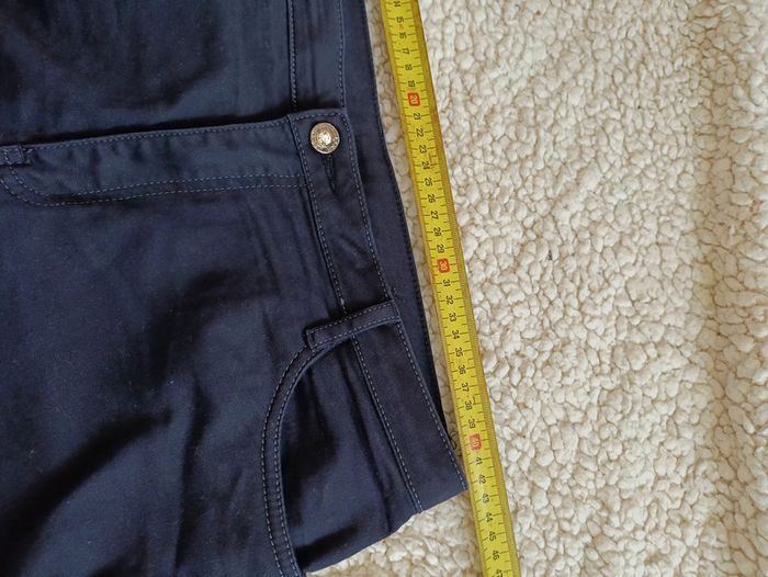 Pantalon flare bleu marine – Y.L Youline – taille 46 - photo numéro 4