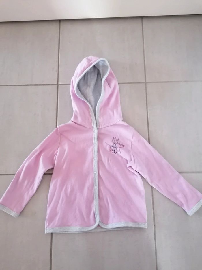 Veste à pressions très bon état dessin bugs bunny