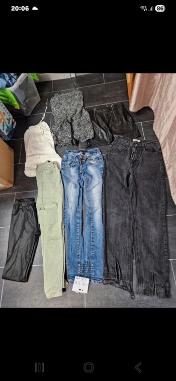 Lot vêtements taille XS