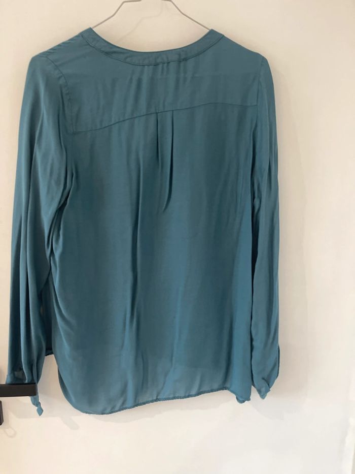 Blouse vert emeraude sinequanone tbe taille 38/40 - photo numéro 3