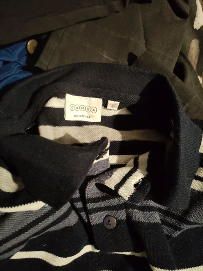 Polo homme taille L + écharpe - photo numéro 6