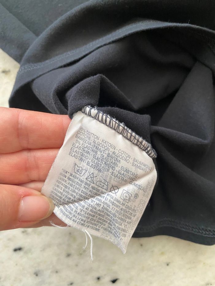 T-shirt noir Levis XS enfant - photo numéro 5