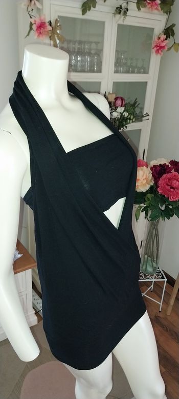 Robe dos nu noir et son bandeau Taille S / 36  état neuf