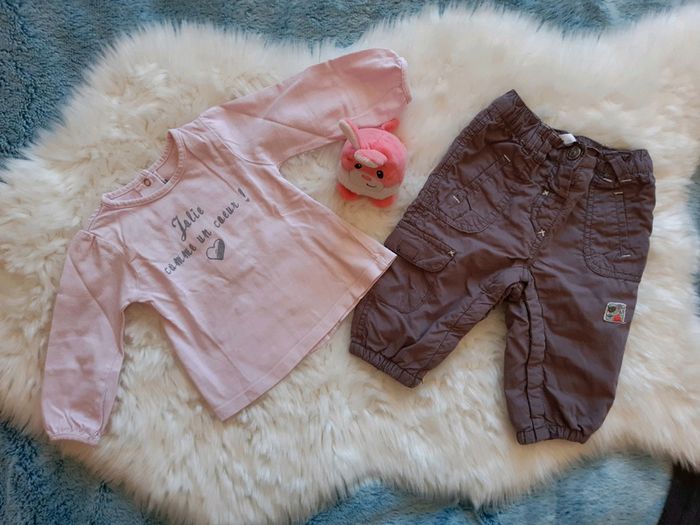 Ensemble hiver fille 6 mois