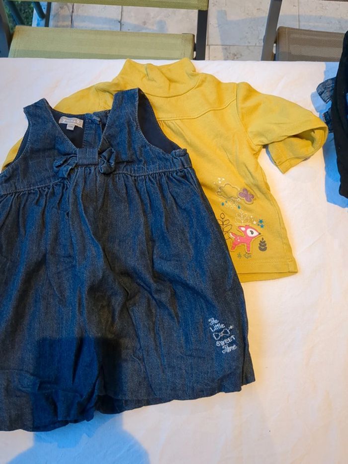 Super Lot vêtements bébé fille 12 mois - 20 pièces - photo numéro 3