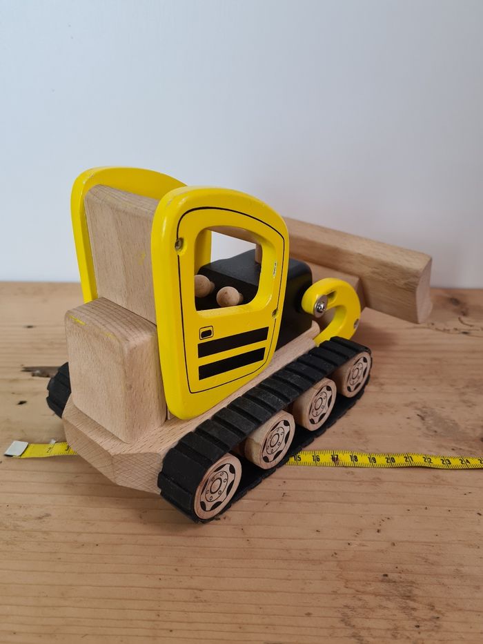 Tractopelle bois à chenilles John Crane - photo numéro 5