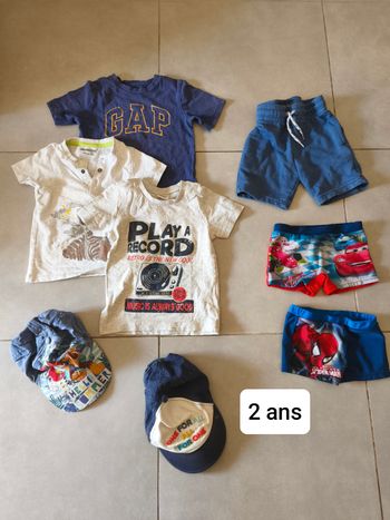 Lot été garçon 2 ans