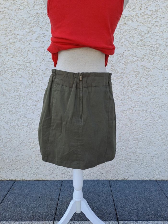 Robe trompe l'œil jupe Kaki et débardeur Trend t. 38 - photo numéro 4