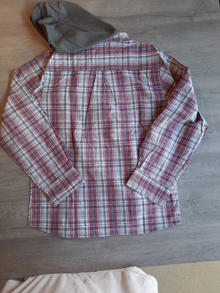 Chemise manches longues à capuche fille 12 ans - photo numéro 5