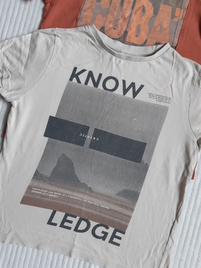 Lot de 2 tee shirts 10 ans - photo numéro 2