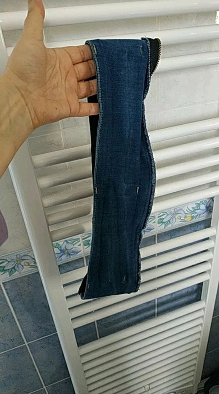 Jean pantalon de grossesse Vertbaudet taille 42 - photo numéro 7