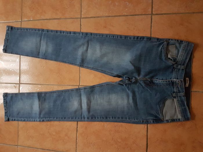 Jeans garçon 14 ans bleu Gémo - photo numéro 1