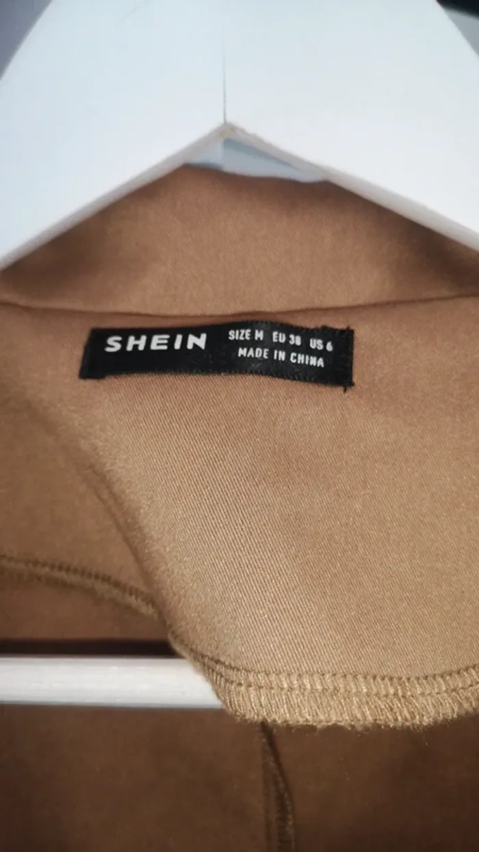 Blazer marron shein - photo numéro 2