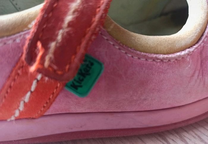 chaussures roses fille Kickers pointure 28 - photo numéro 2