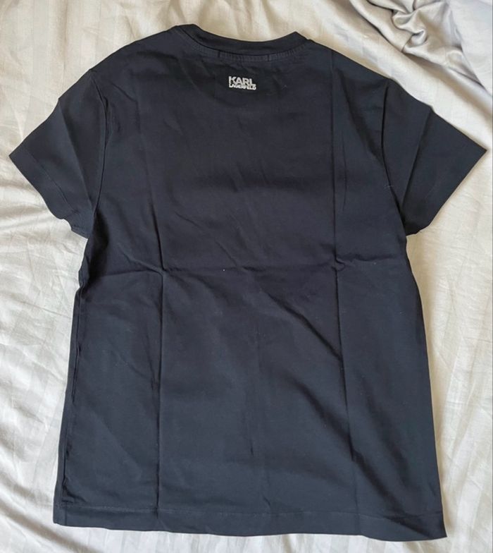 T shirt noir karl lagerfeld - photo numéro 2