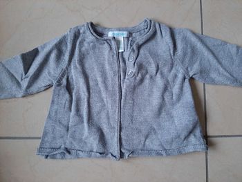 Gilet fin fille 6 mois