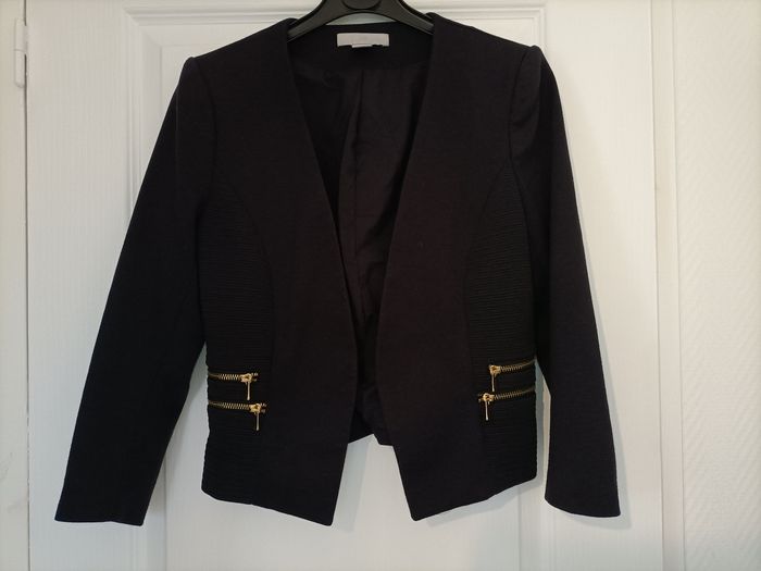 Blazer noir 38 H&M - photo numéro 3