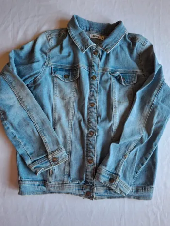 Veste en jean fille taille 12 ans
