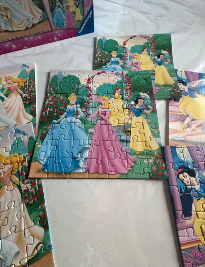 Coffret puzzle princesse Disney - photo numéro 3