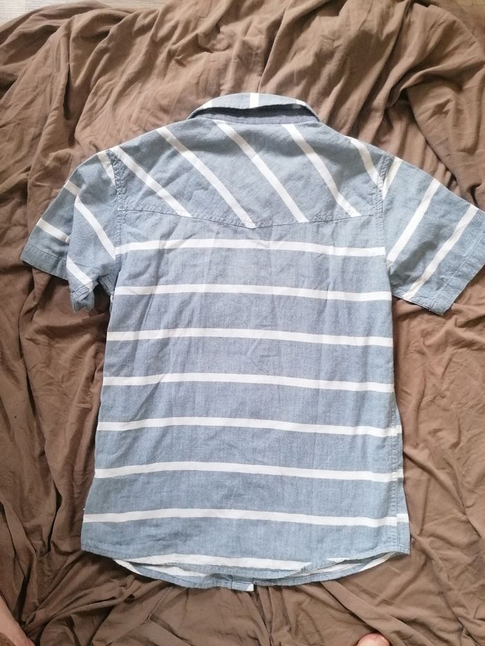 Chemise manches courtes 🩵 garçon 12 ans - photo numéro 6