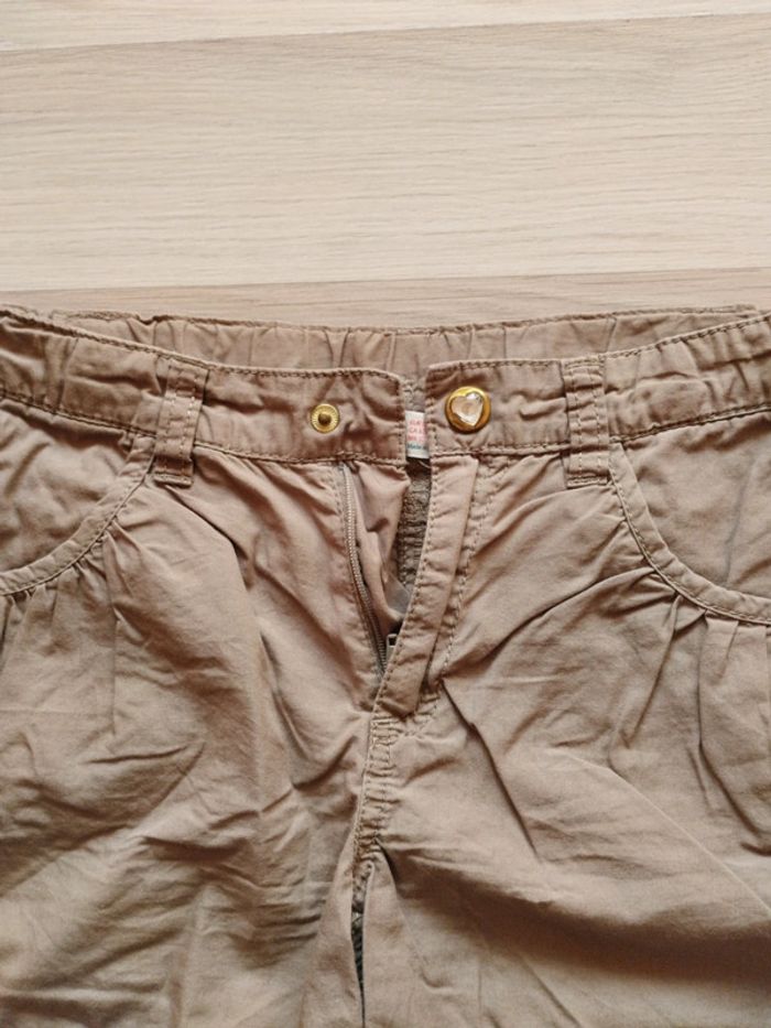 Short 6-7 ans couleur taupe - photo numéro 2