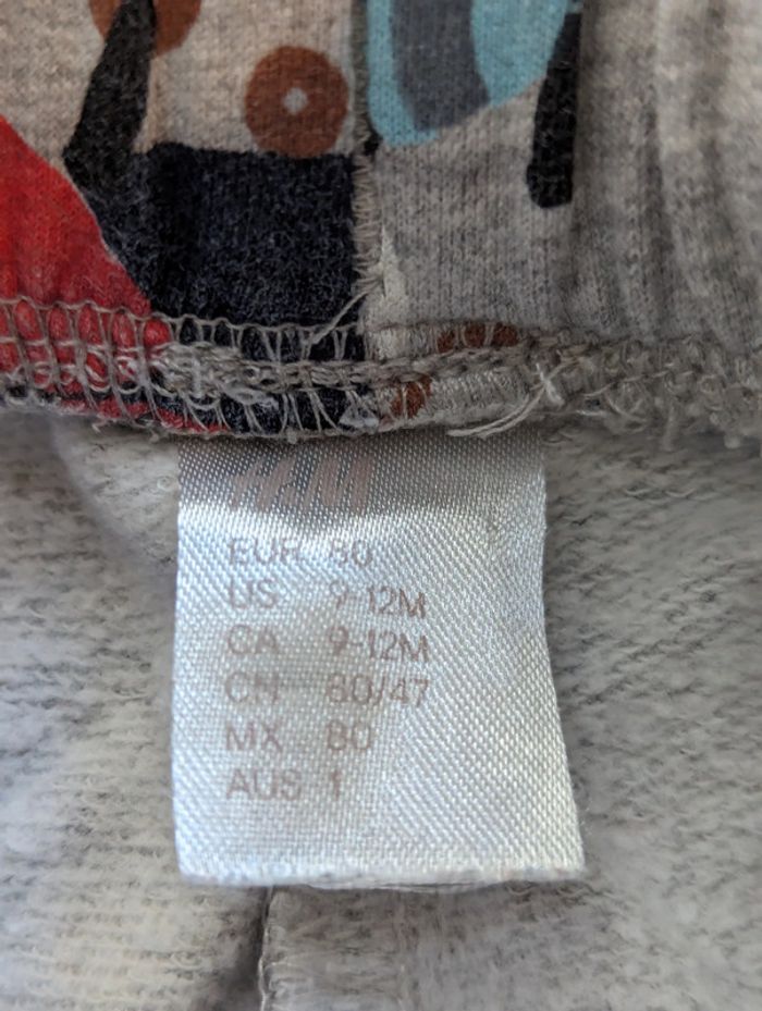 Ensemble jogging Panda đŒ H&M, 6-9-12 mois - photo numĂ©ro 7