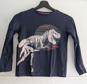 T-shirt manches longues Dinosaure T-Rex Vertbaudet 8 ans (128 cm)