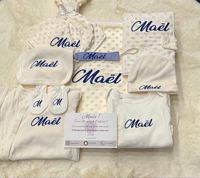Kit naissance Beige Personnalisé - photo numéro 1