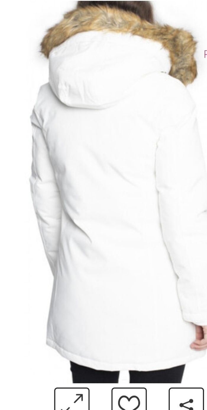 Parka blanche de la marque Geographical Norway - photo numéro 2