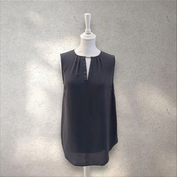 Tunique longue et fluide sans manche taille S