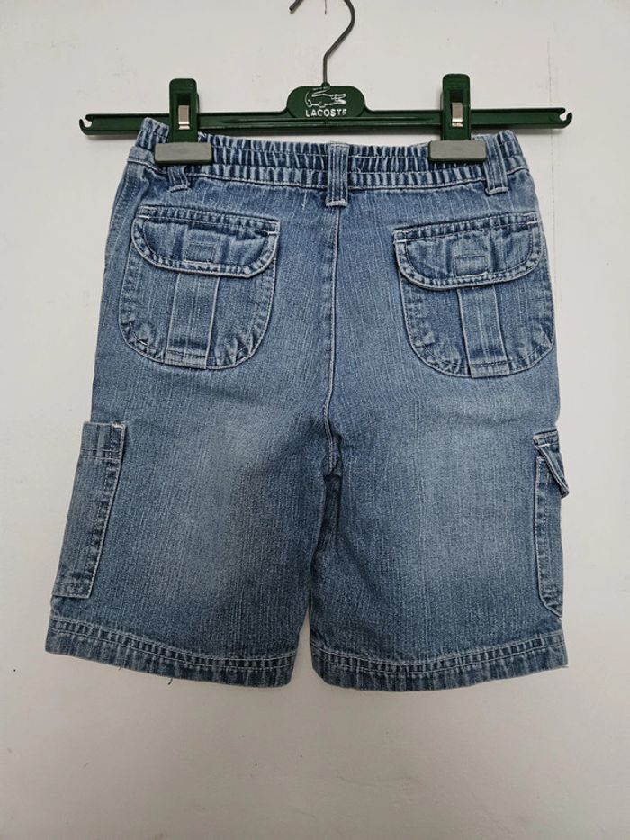 Short en jean élastiqué garçon - Taille 5 ans - Kokodo - Bleu - photo numéro 4