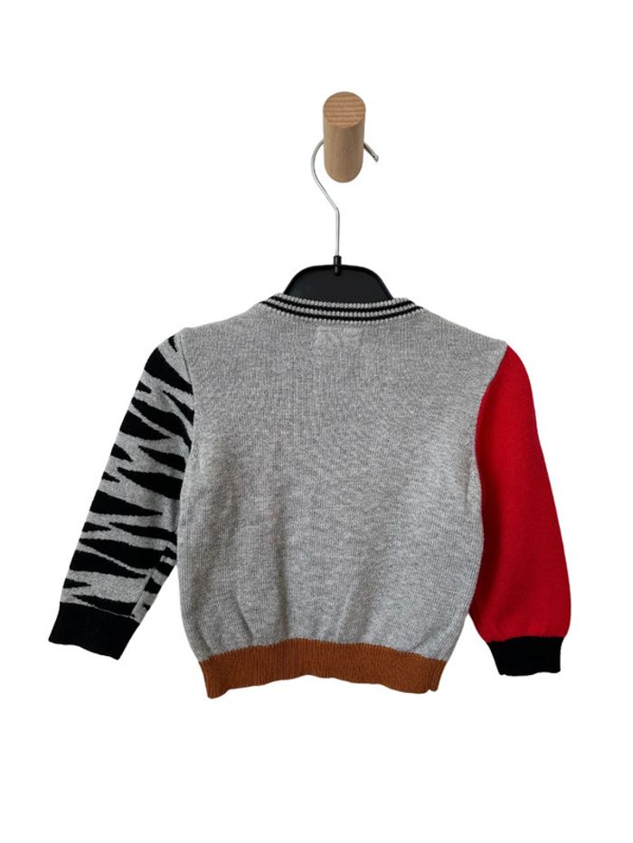 Pull motif tigre - Catimini 18 mois - photo numéro 2