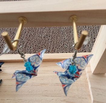 Boucles d'oreilles papillons
