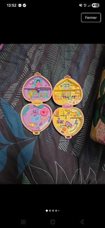 2 polly pocket vintage