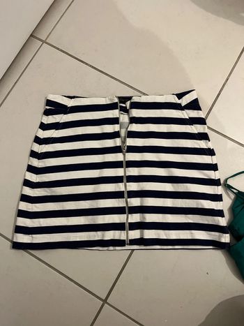 Jupe à rayure Zara