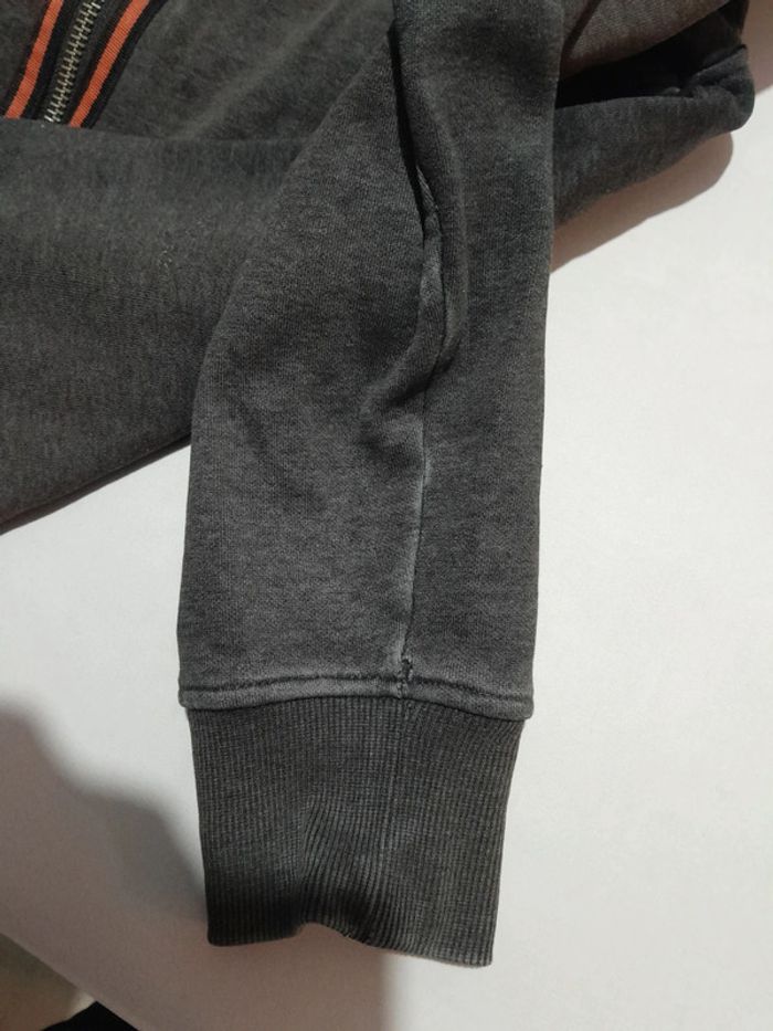 Sweat zippé oxbow effet vieilli - photo numéro 9
