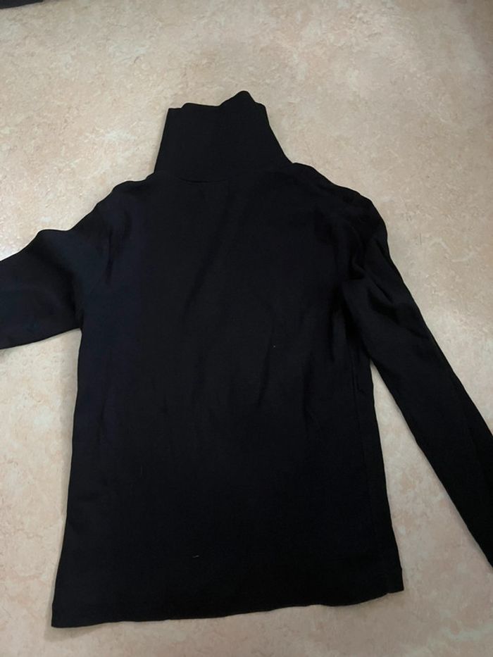 Pull col roulé Kiabi – noir – taille 8 ans - photo numéro 4