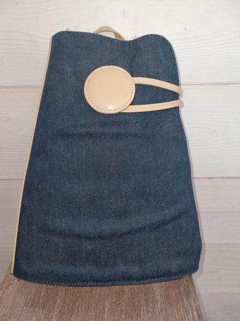 Sac à main ou à dos bi-matière