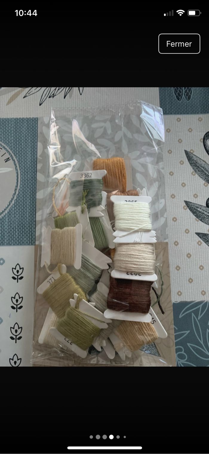 Kit complet de broderie au point de croix - Neuf - photo numéro 4