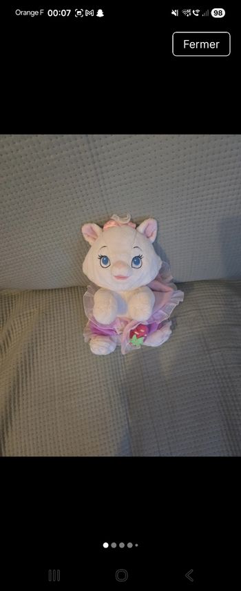 Peluche disney marie