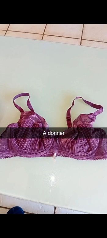 Soutien-gorge à donner